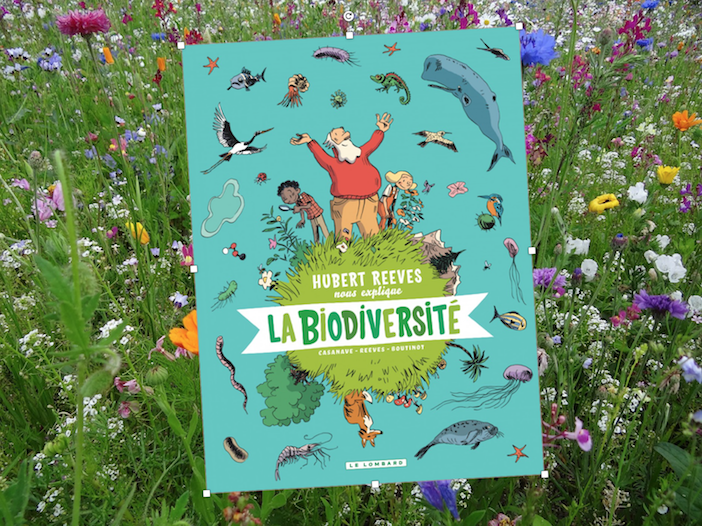 La couverture du livre Hubert Reeves nous explique la biodiversité