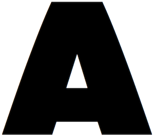 First letter A