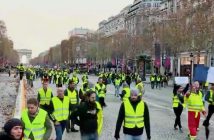 Gilets jaunes, Champs-Elysées, defile anti-mode