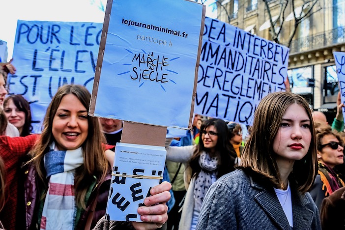 Marche du siècle, 16 mars 2019, Paris. Photo : Eric Coquelin
