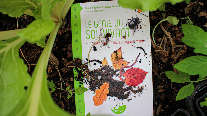Le génie du sol vivant, couverture du livre