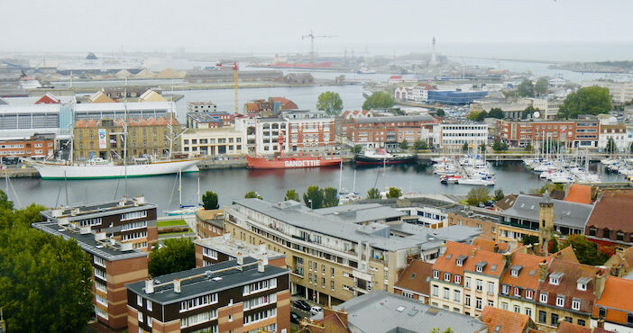 Dunkerque, vue panoramique