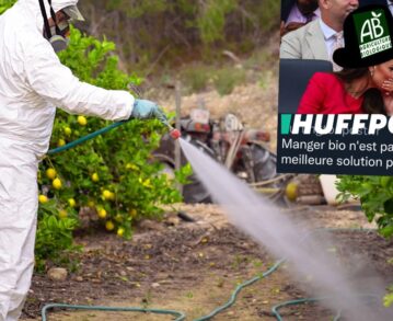 « Haro sur le bio », cet article discrètement pro-pesticides du HuffPost qui ne passe pas !
