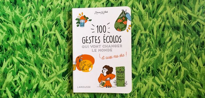 100 gestes ecolos qui vont changer le monde, manuel pratique, Marina Le Floch, Miss Minimal, Larousse