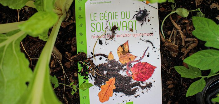 Le génie du sol vivant, couverture du livre